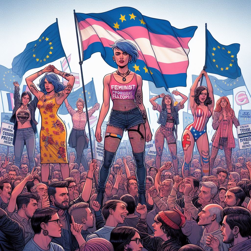 El nuevo partido feminista y su amenaza para el colectivo trans: un desafío ante las elecciones europeas.